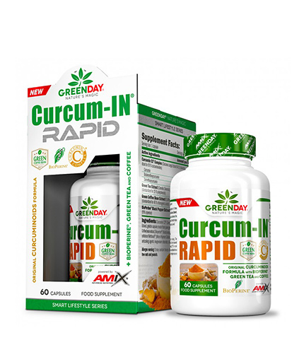 AMIX GreenDay Curcum-In Rapid / 60 Caps. AMIX GreenDay Curcum-In Rapid / 60 Caps.